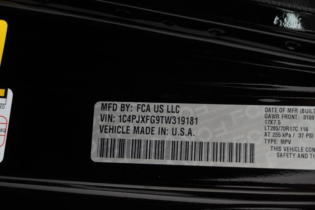 New 2026 Black Clear-Coat Exterior Paint Jeep Rubicon image 40