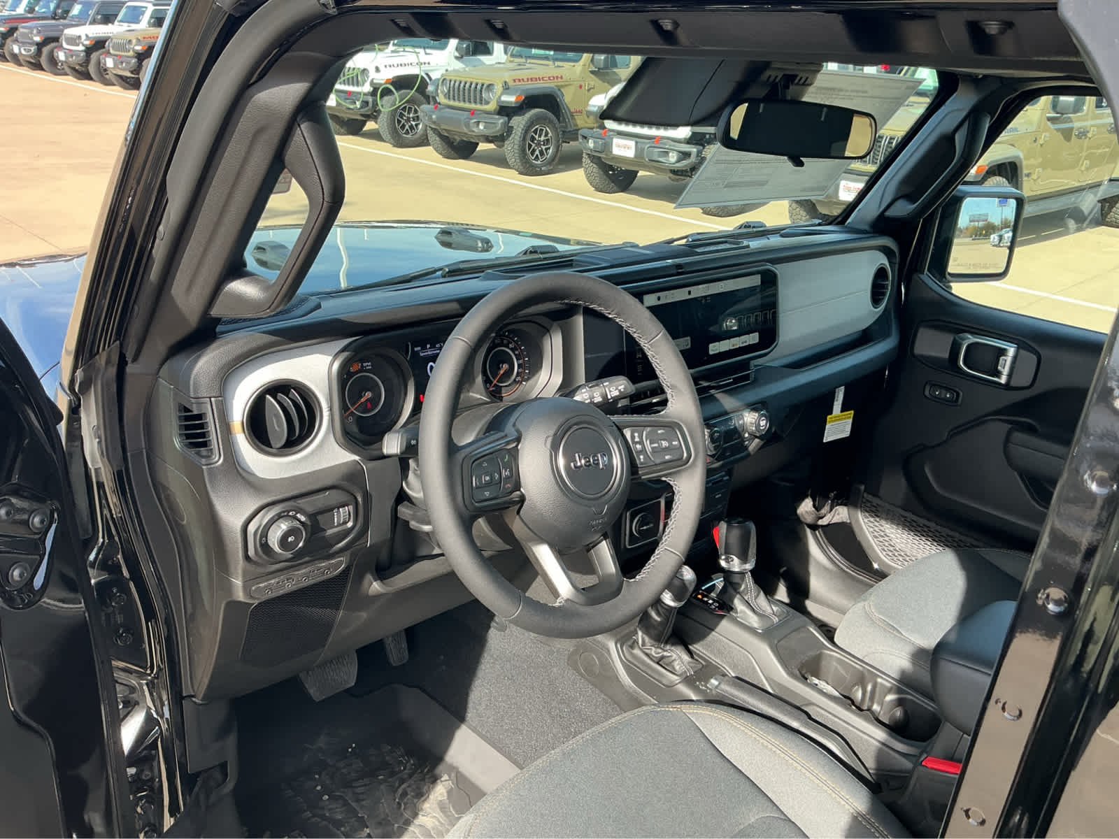 New 2026 Black Clear-Coat Exterior Paint Jeep Sport S image 13