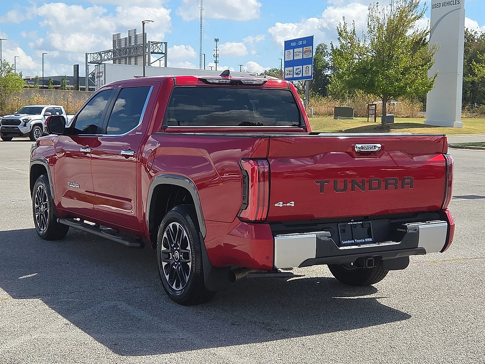 Used 2024 Supersonic Red Toyota Limited Hybrid image 4
