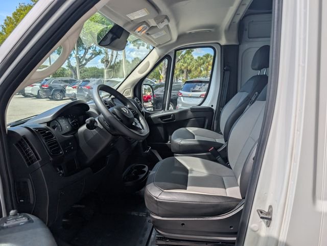 Used 2025 Bright White Clearcoat Ram High Roof image 10