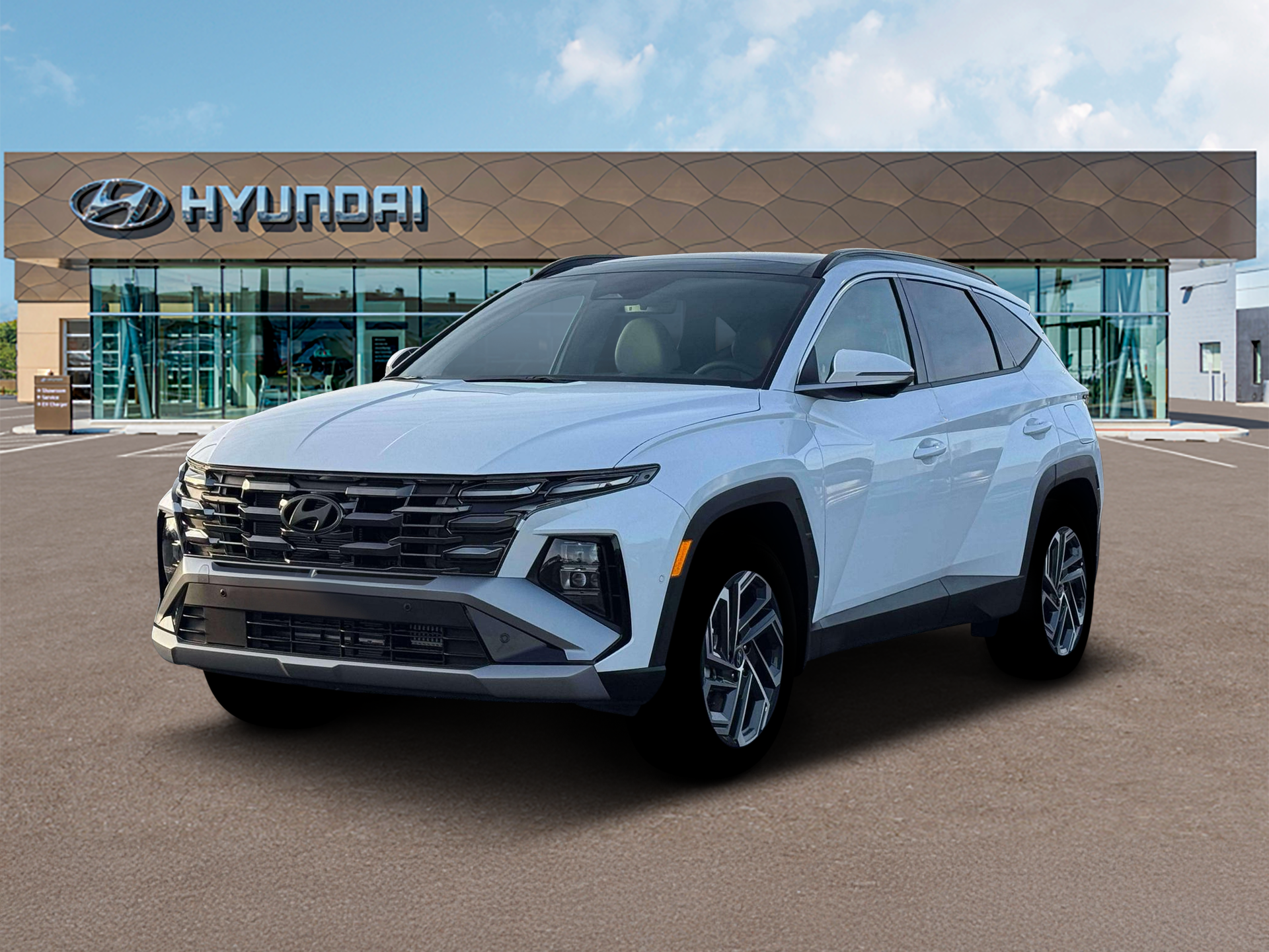 New 2026 White Pearl Hyundai Limited image 1