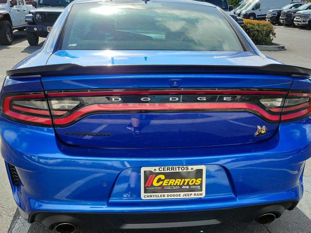 Certified Used 2022 Blue Dodge R/T Scat Pack Widebody image 24