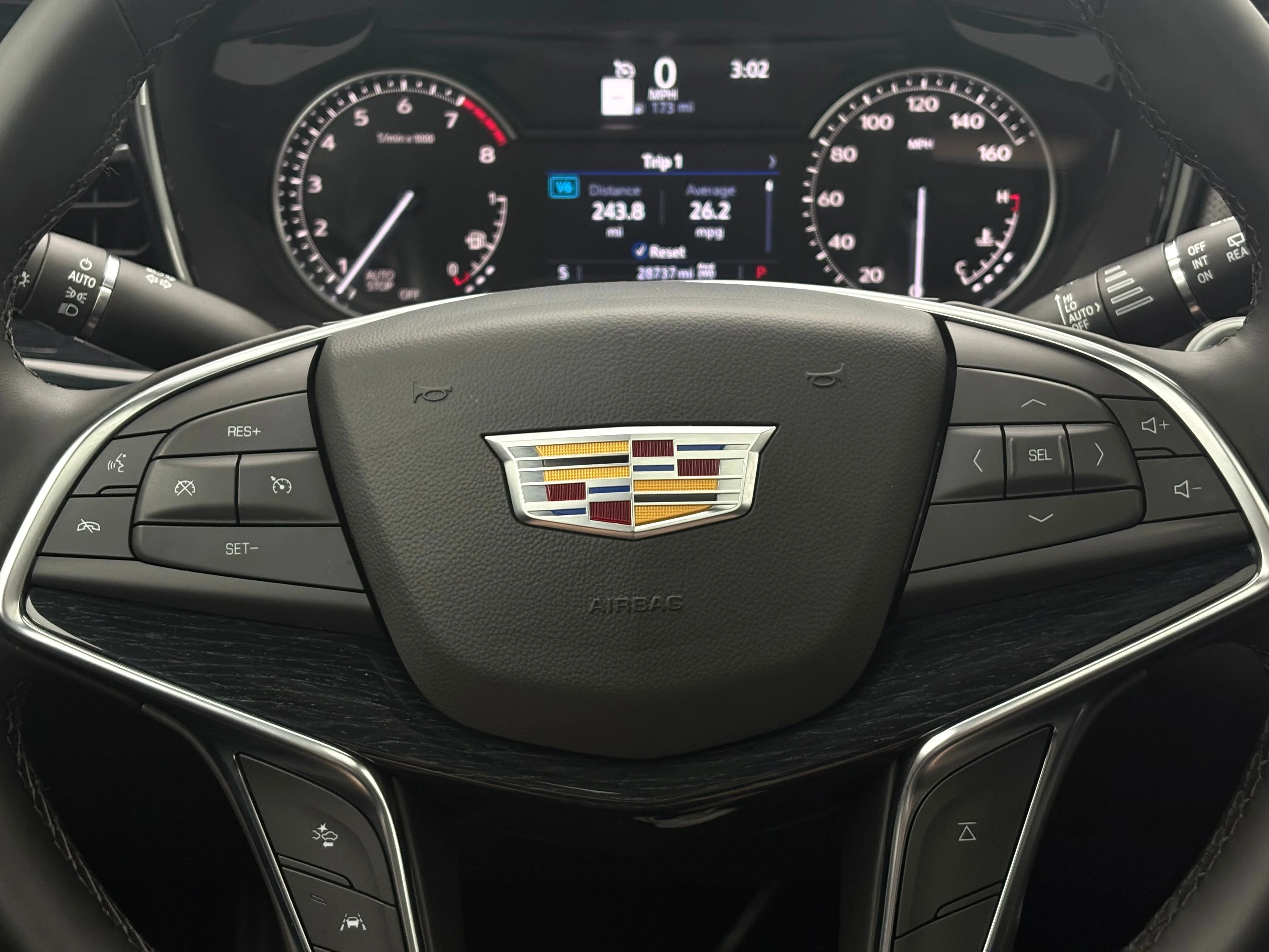 Used 2025 Opulent Blue Metallic Cadillac Premium Luxury image 21
