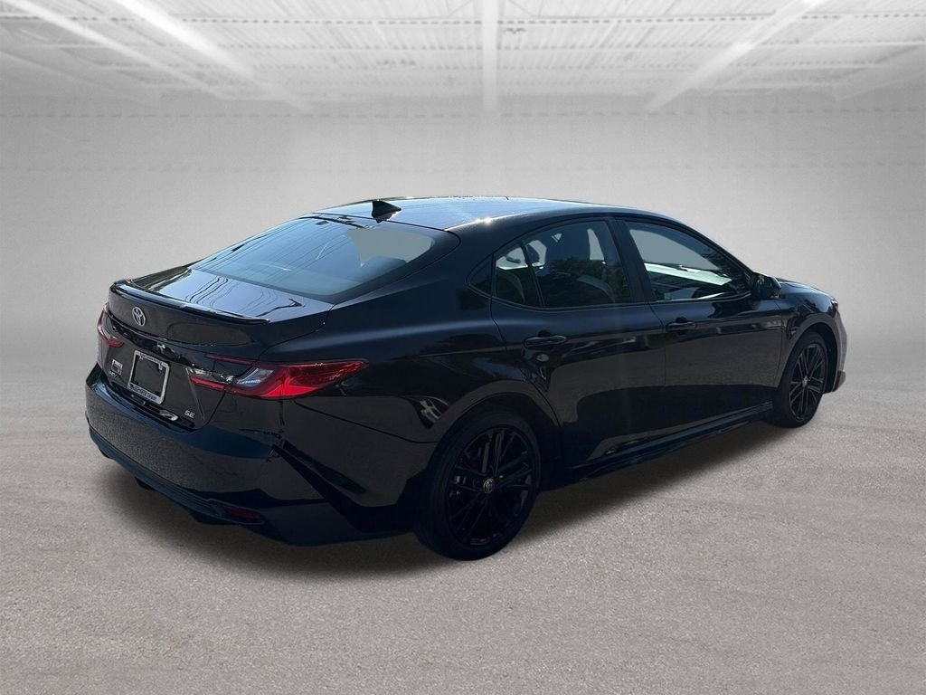 Used 2025 Midnight Black Metallic Toyota SE image 6