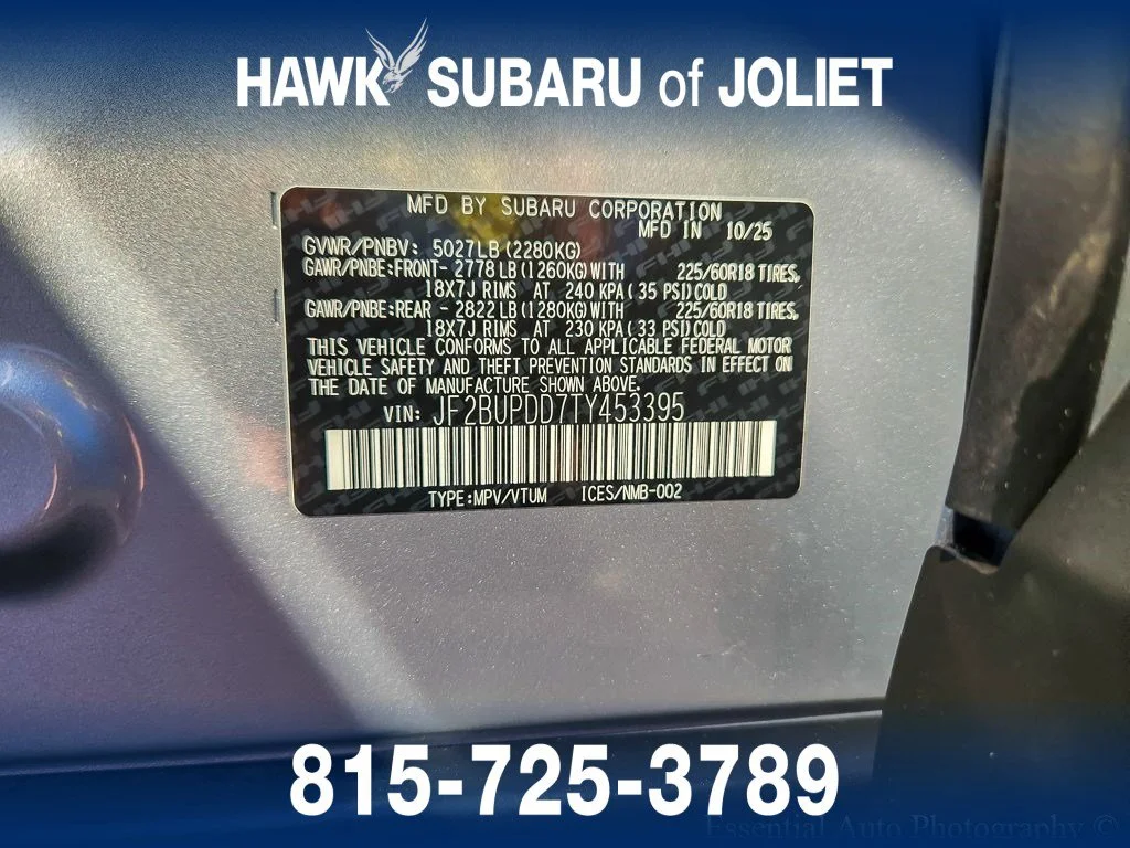 Used 2026 Ice Silver Metallic Subaru Limited image 25