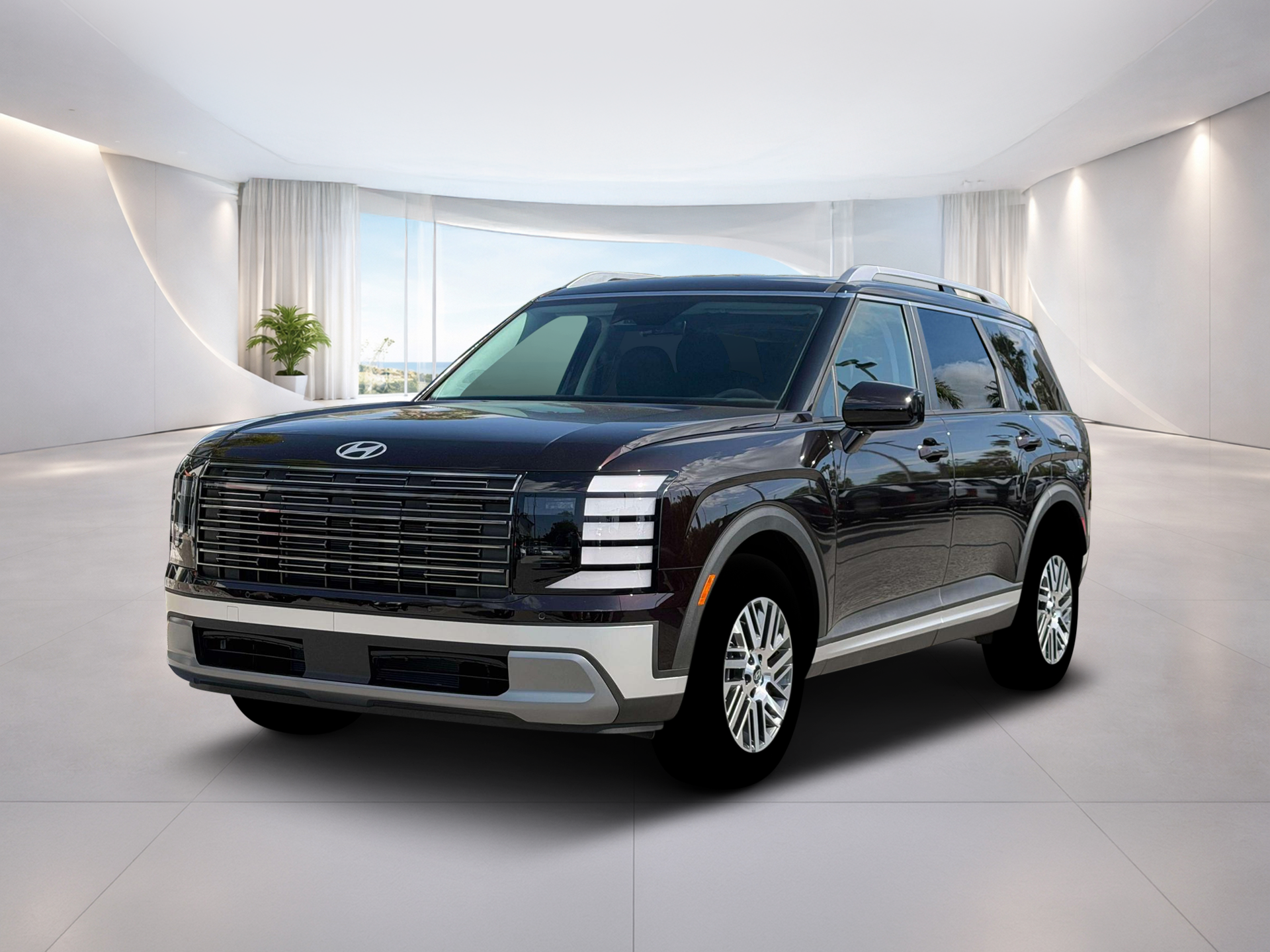 New 2026 Red Hyundai SEL image 1