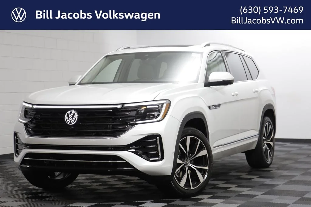 New 2026 Opal White Volkswagen 2.0T SEL Premium R-Line image 1