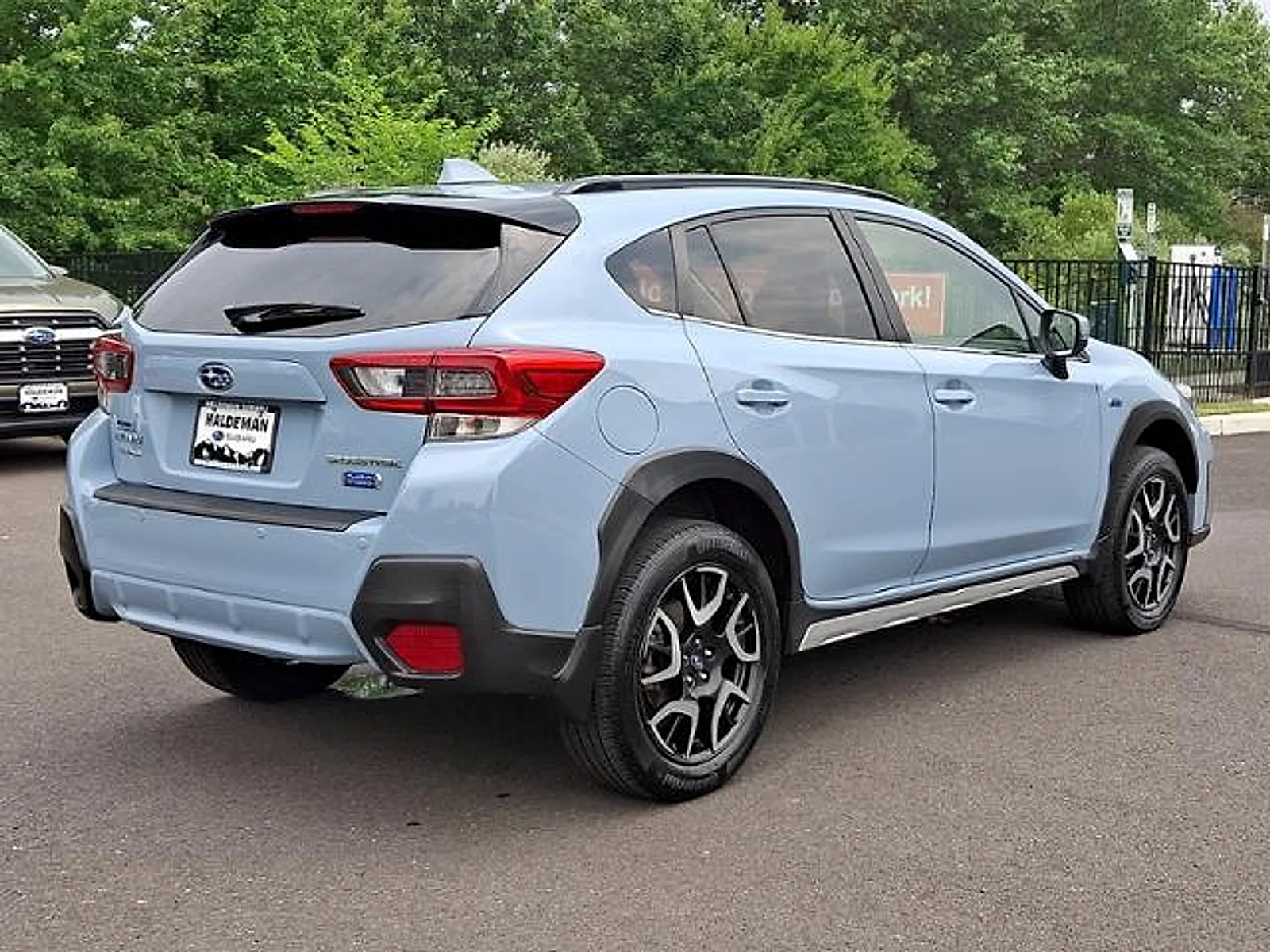 Used 2020 Cool Gray Khaki Subaru Hybrid image 7