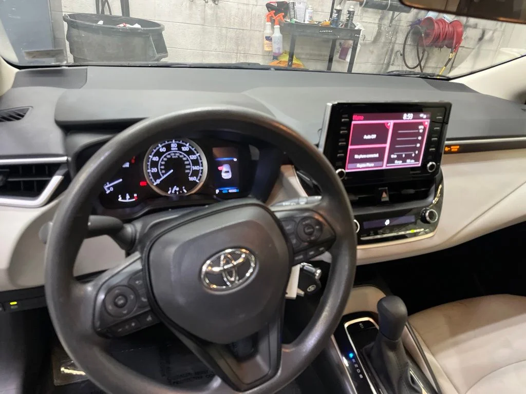 Used 2021 Blue Toyota LE image 14
