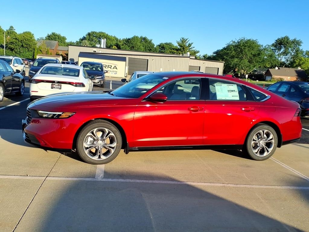 New 2026 Radiant Red Metallic Honda EX-L Hybrid image 2