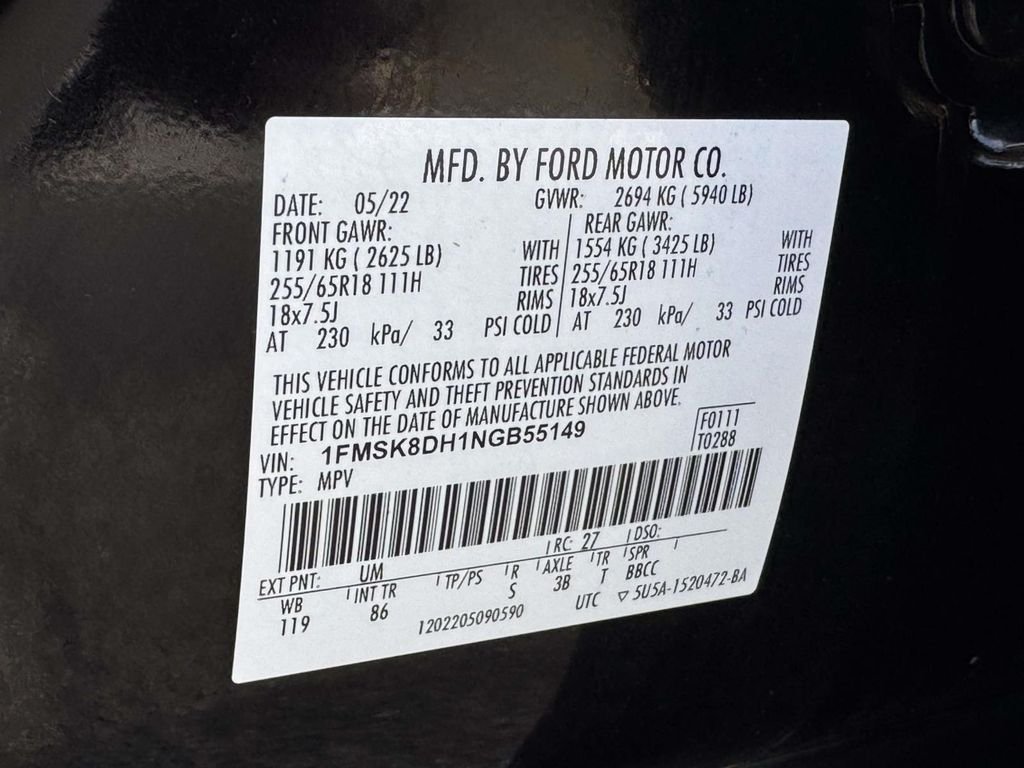 Used 2022 Black Ford XLT image 28