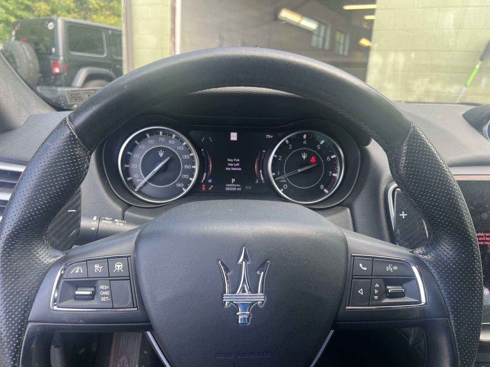 Used 2023 Nero Ribelle Metallic Maserati Modena Q4 image 13