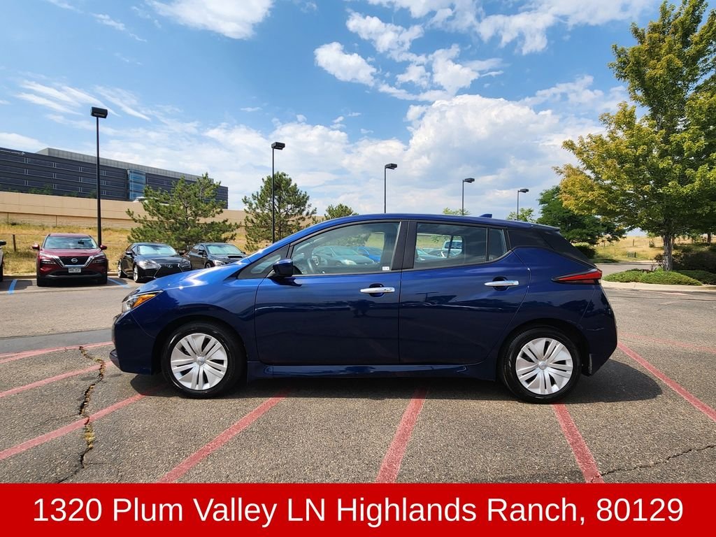 Used 2025 Nissan Leaf S with VIN 1N4AZ1BVXSC557613 for sale in Highlands Ranch, CO