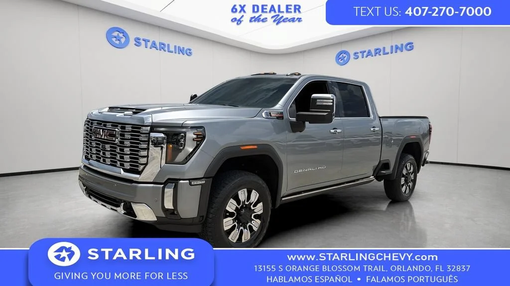 Certified Used 2024 Sterling Metallic GMC Denali image 1