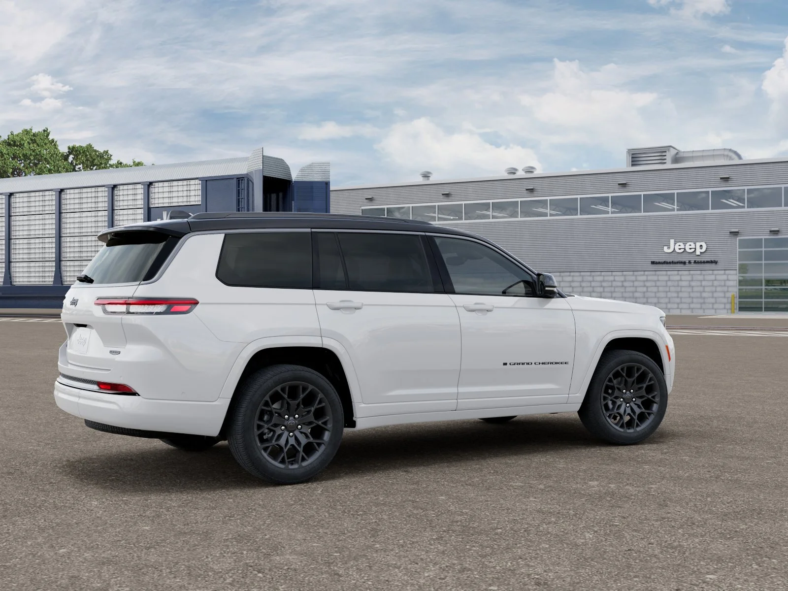 New 2027 Bright White Clear-Coat Paint Jeep Summit image 2