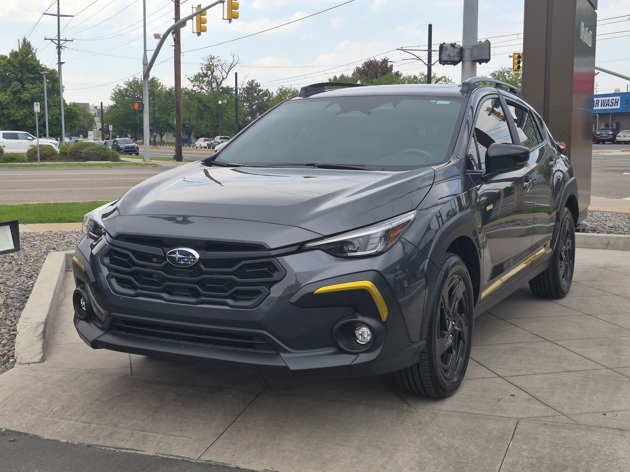 Used 2025 Magnetite Gray Metallic Subaru Sport image 9