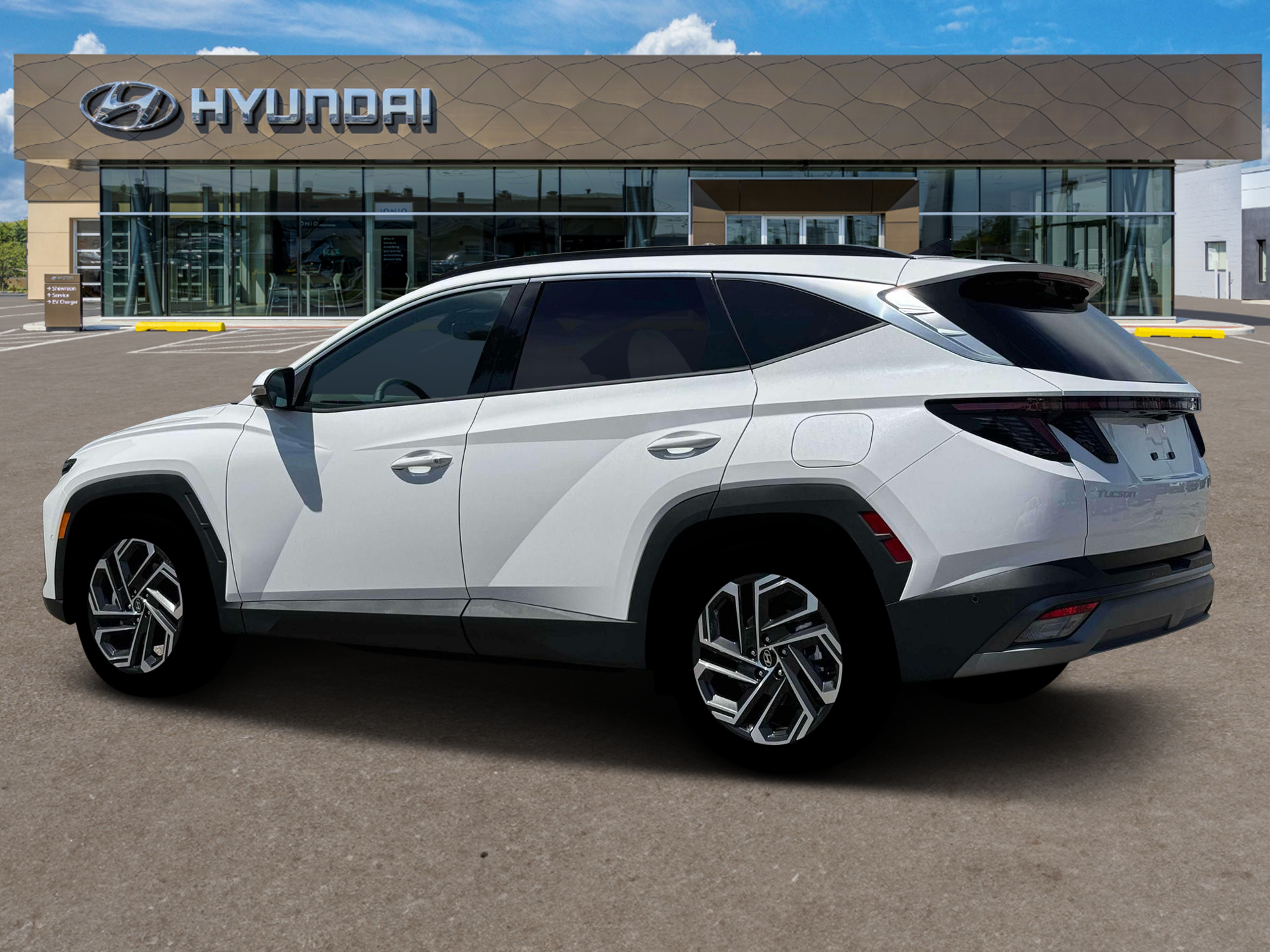 New 2026 Serenity White Pearl Hyundai Limited AWD image 4