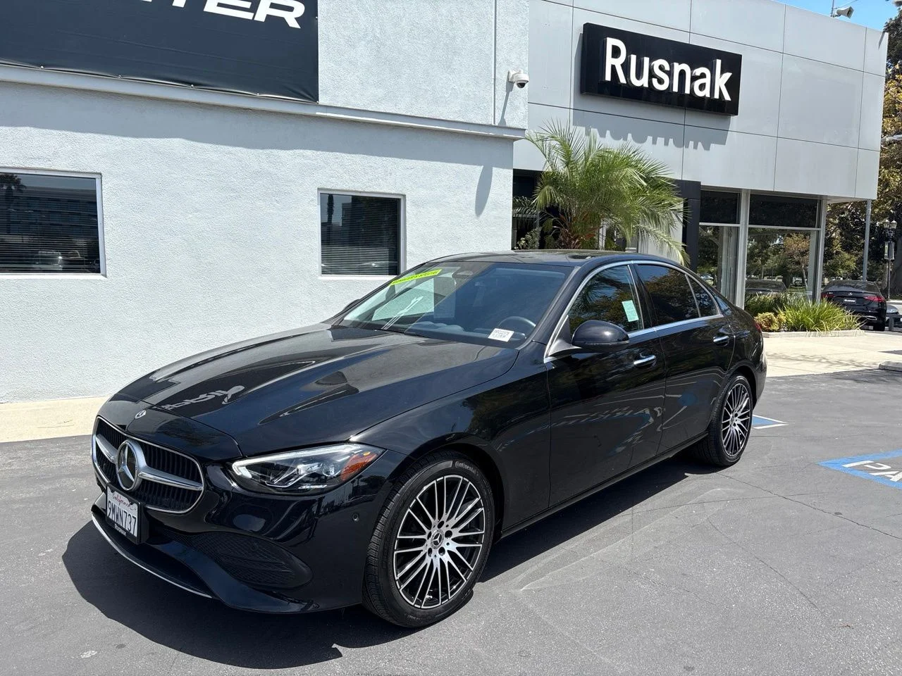 Used 2024 Black Mercedes-Benz C 300 image 1