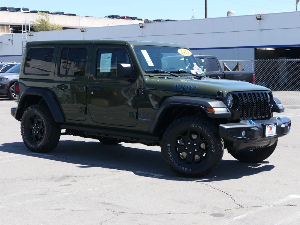 Used 2023 Green Jeep Willys 4xe image 1