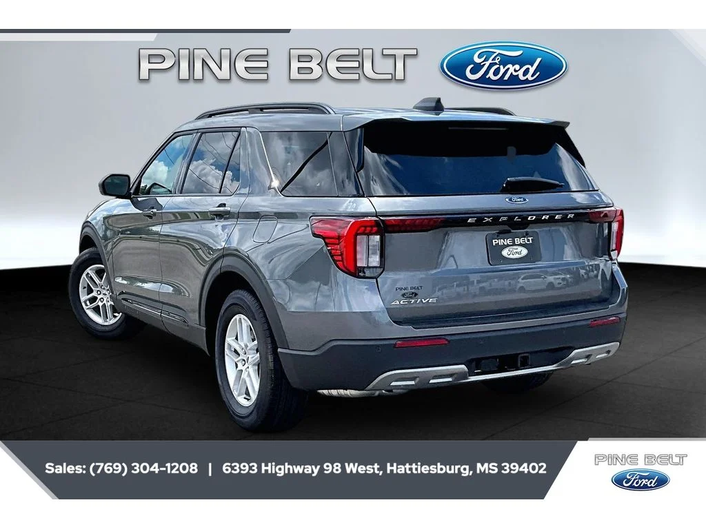 New 2026 Carbonized Gray Metallic Ford Active image 2