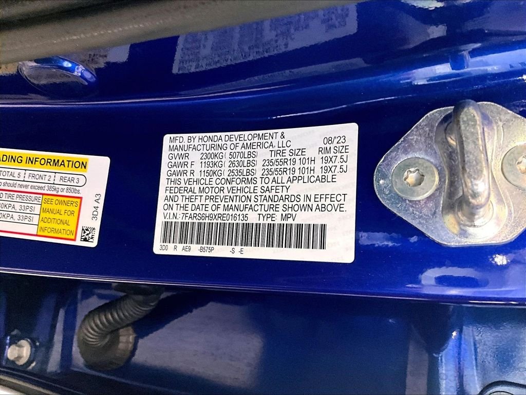 Used 2024 Blue Honda Sport Touring image 37