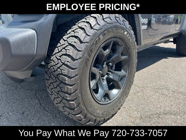 Used 2018 Granite Crystal Clearcoat Metallic Jeep Unlimited Sport S image 11