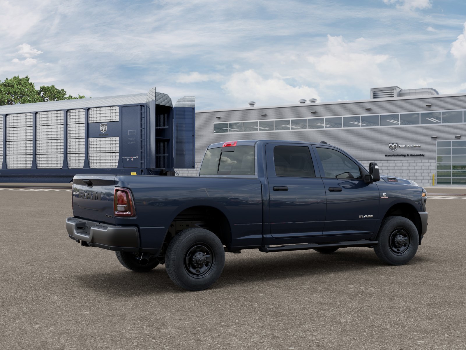 New 2026 Forged Blue Metallic Exterior Paint RAM Warlock image 2