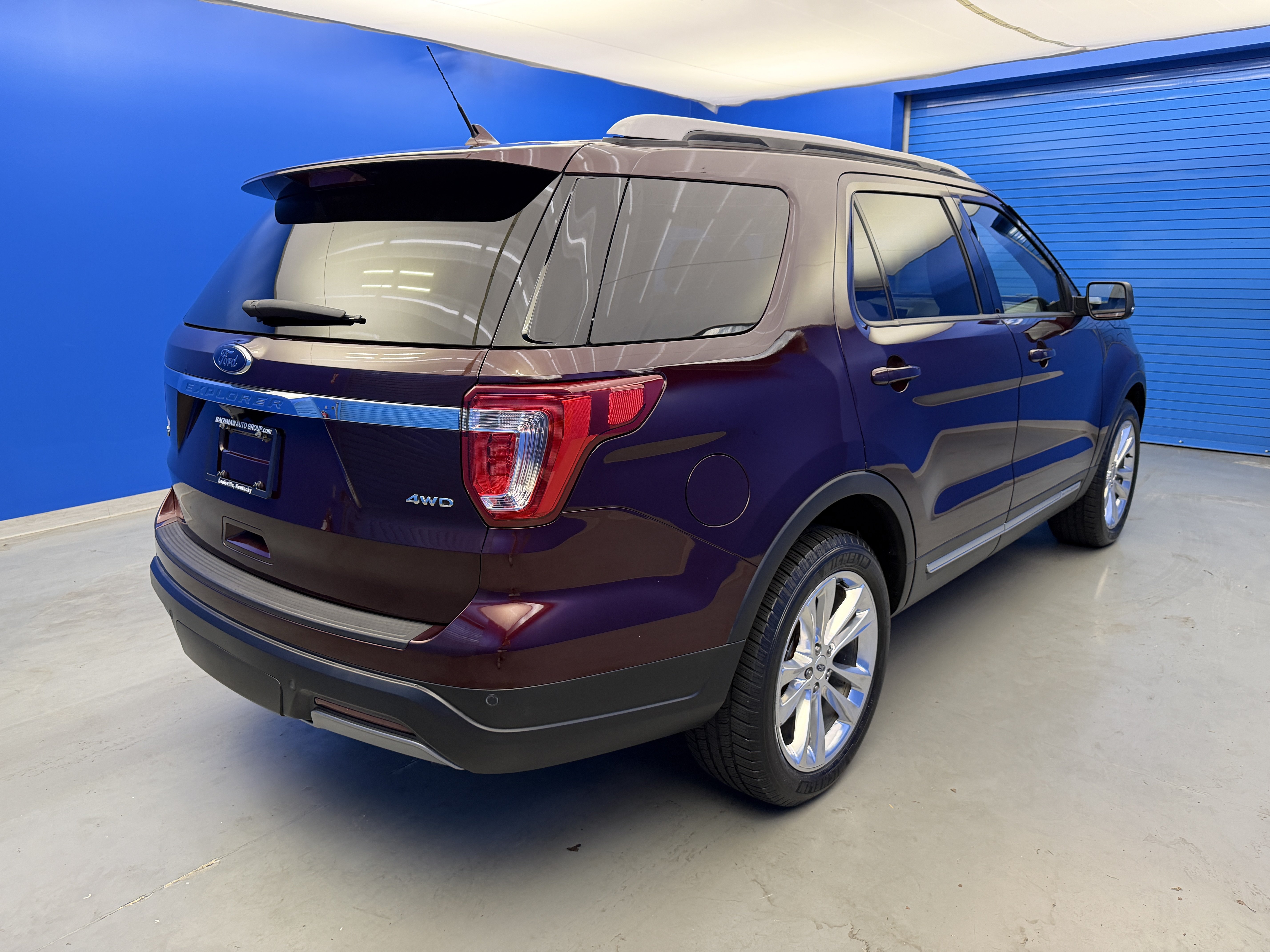 Used 2019 Burgundy Velvet Metallic Tinted Clearcoat Ford XLT image 7