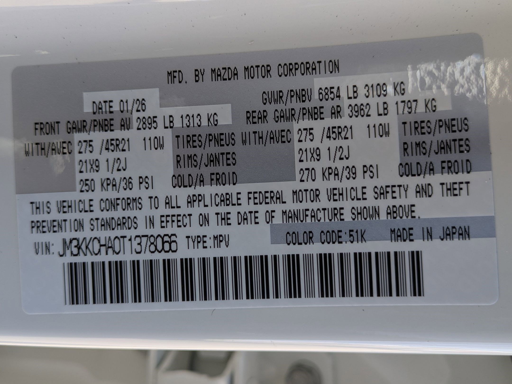 New 2026 Rhodium White Premium Mazda Premium Sport AWD image 16