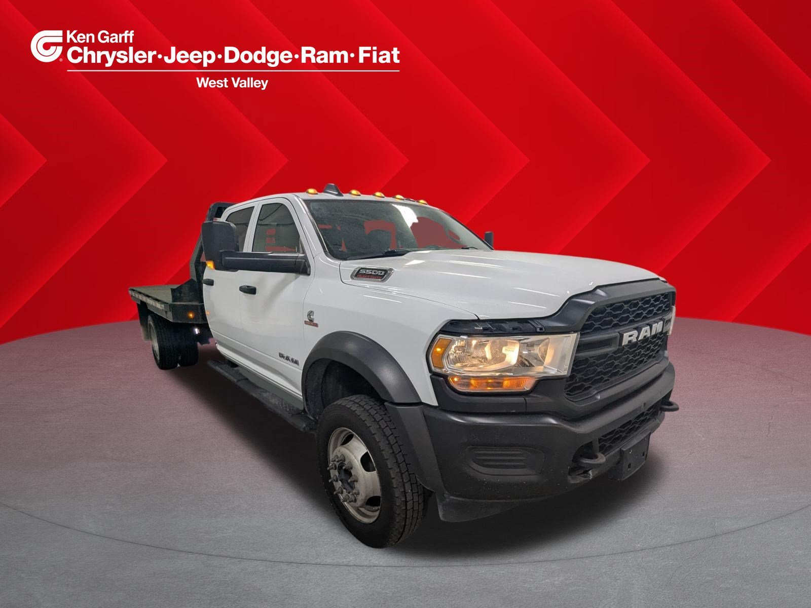 Used 2022 Bright White Clearcoat Ram Tradesman image 1