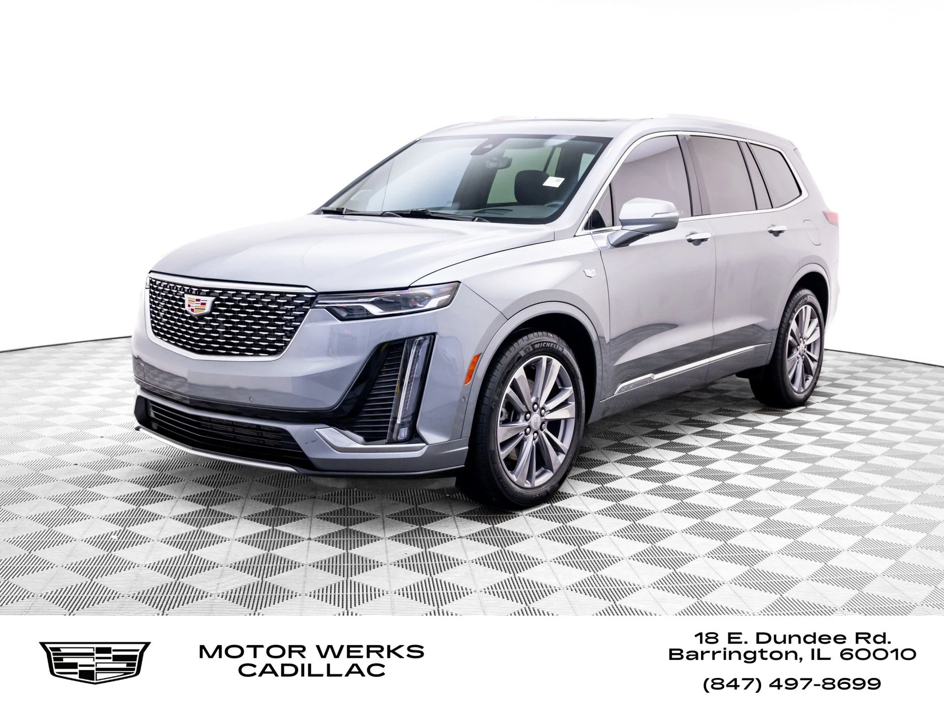 Certified Used 2024 Silver Cadillac Premium Luxury image 1