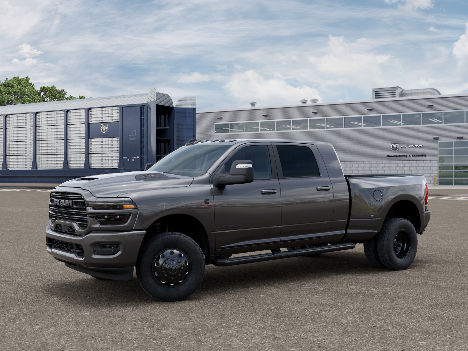 New 2026 Granite Crystal Metallic Clear-Coat Exterior Paint RAM LARAMIE image 1