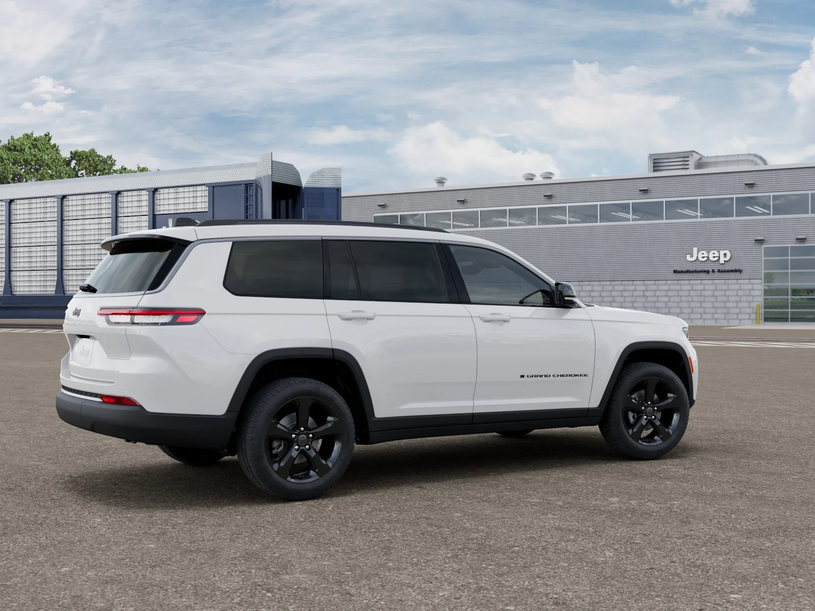 New 2027 Bright White Clearcoat Jeep Limited image 4