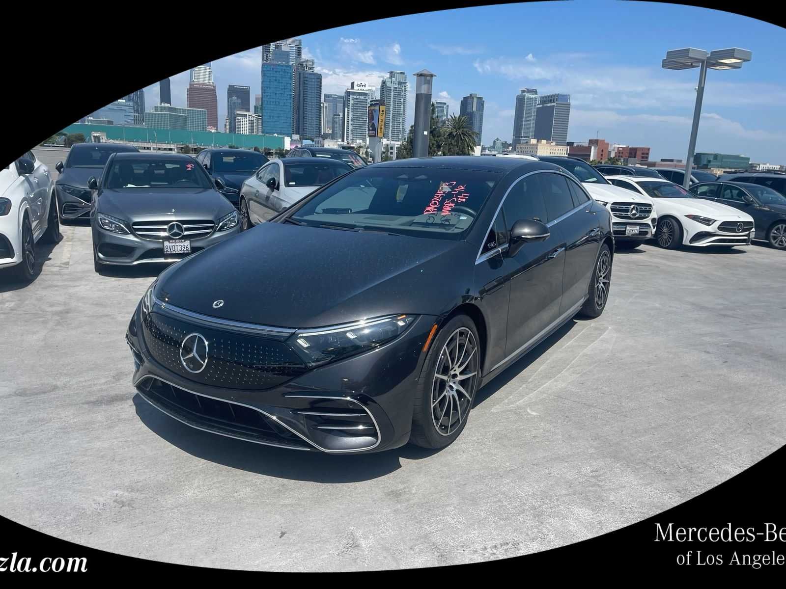 Certified Used 2023 Graphite Grey Metallic Mercedes-Benz EQS 580 image 1