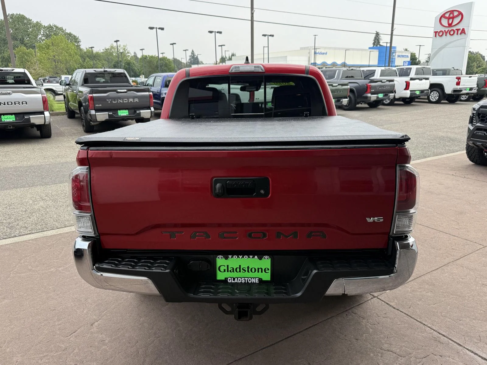 Used 2020 Barcelona Red Metallic Toyota TRD Off Road image 5