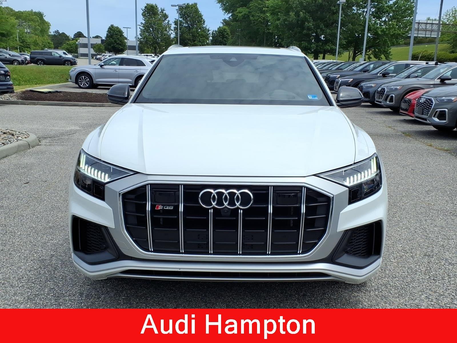 Used 2023 Carrara White Audi Prestige image 2