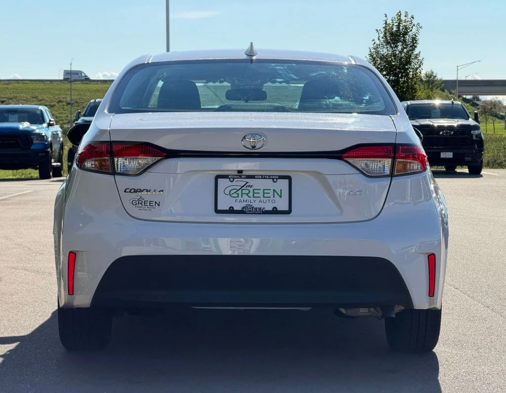 Used 2025 White Toyota LE image 6