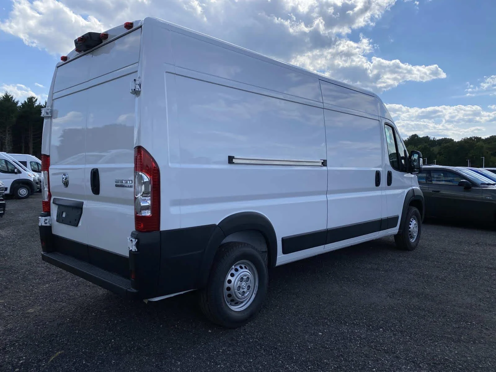 New 2026 Bright White Clear-Coat Exterior Paint Ram Tradesman image 3
