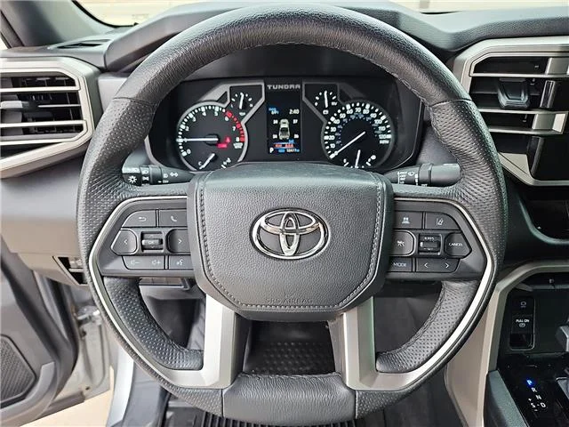 Used 2025 Celestial Silver Metallic Toyota SR5 (A10) 4x4 CrewMax 5.5 ft. box 145.7 in. WB image 14