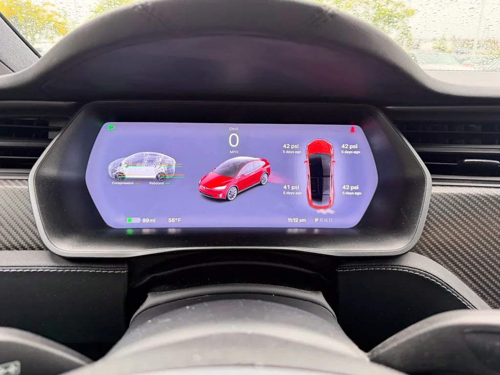Used 2020 Red Tesla Performance image 15