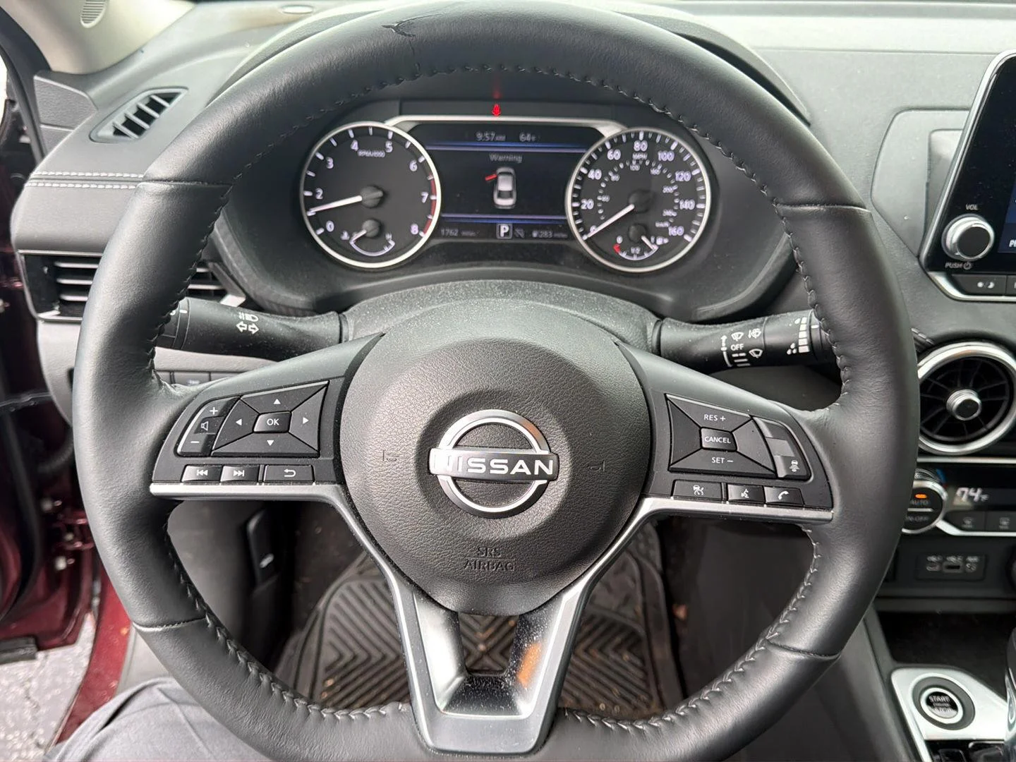 Used 2024 Rosewood Metallic Nissan SV image 12