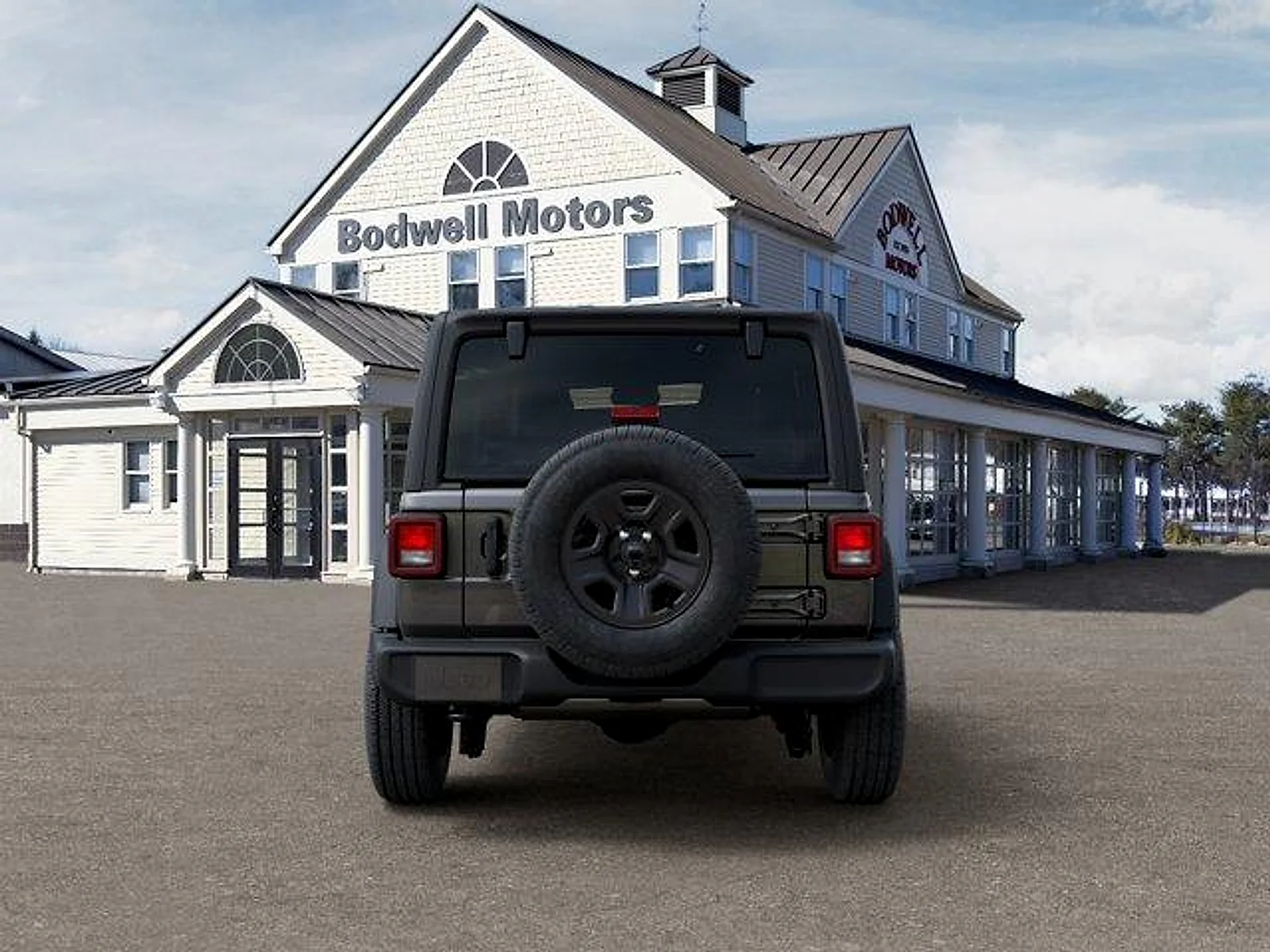 New 2026 Granite Crystal Metallic Clear-Coat Exterior Paint Jeep 4-Door Sport image 7