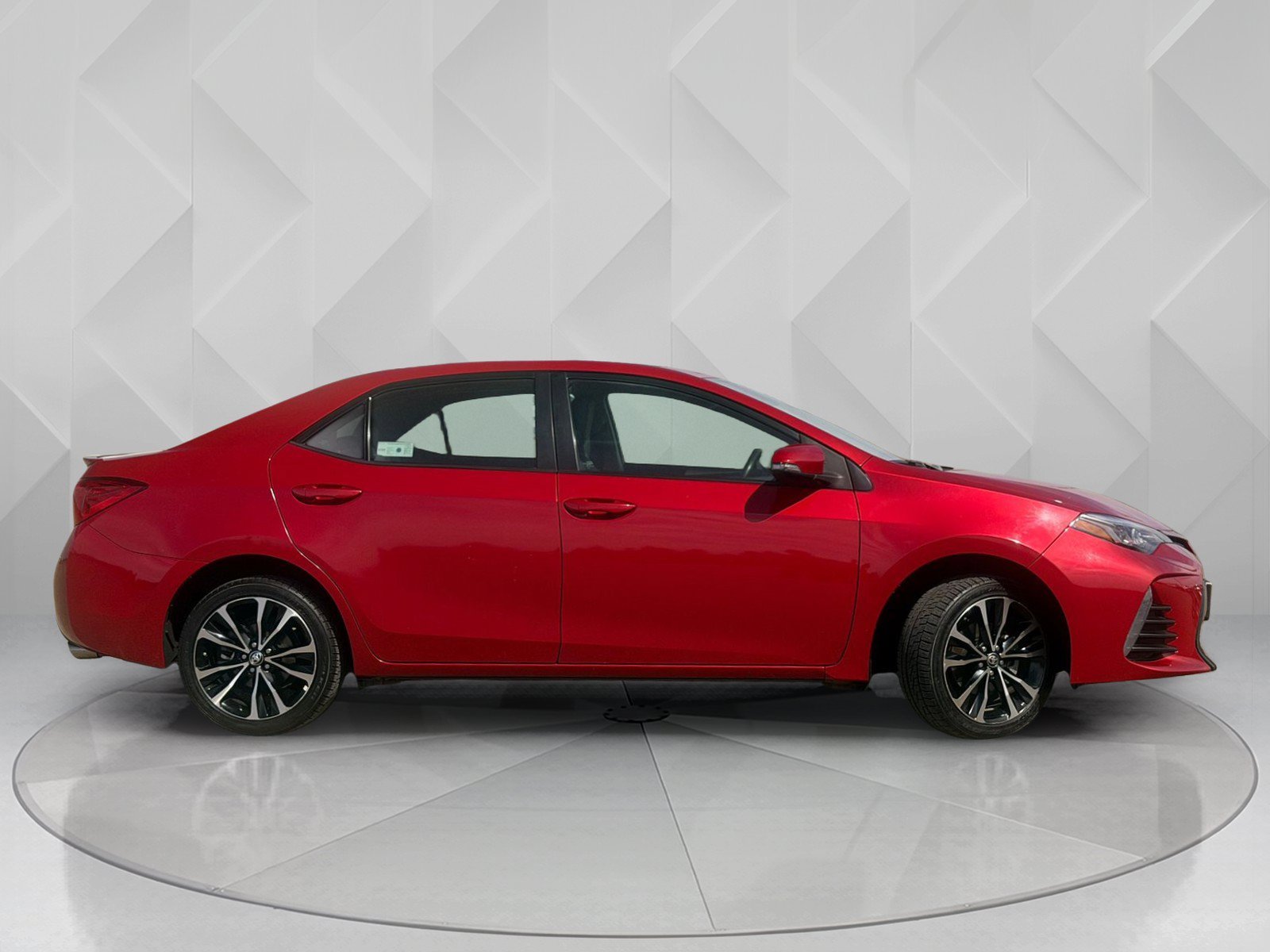 Certified Used 2017 Barcelona Red Metallic Toyota XSE image 7