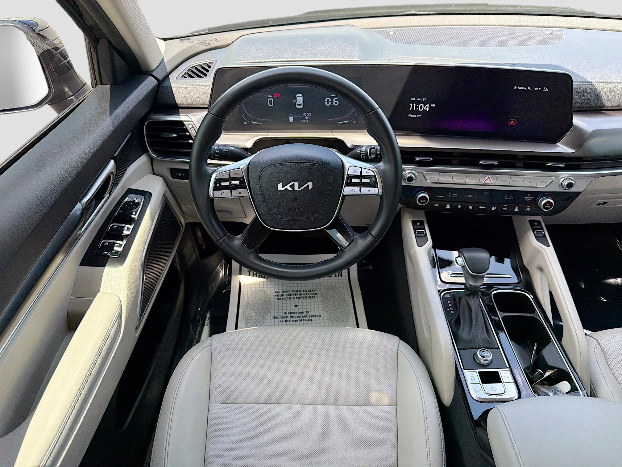 Used 2024 Ebony Black Kia S image 15