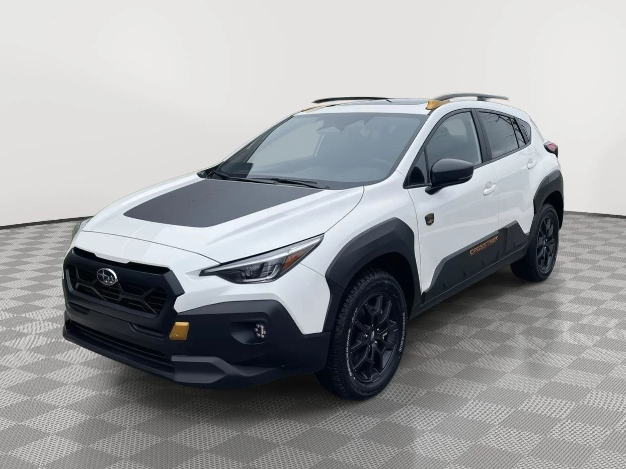 New 2026 Crystal White Pearl Subaru Wilderness image 1