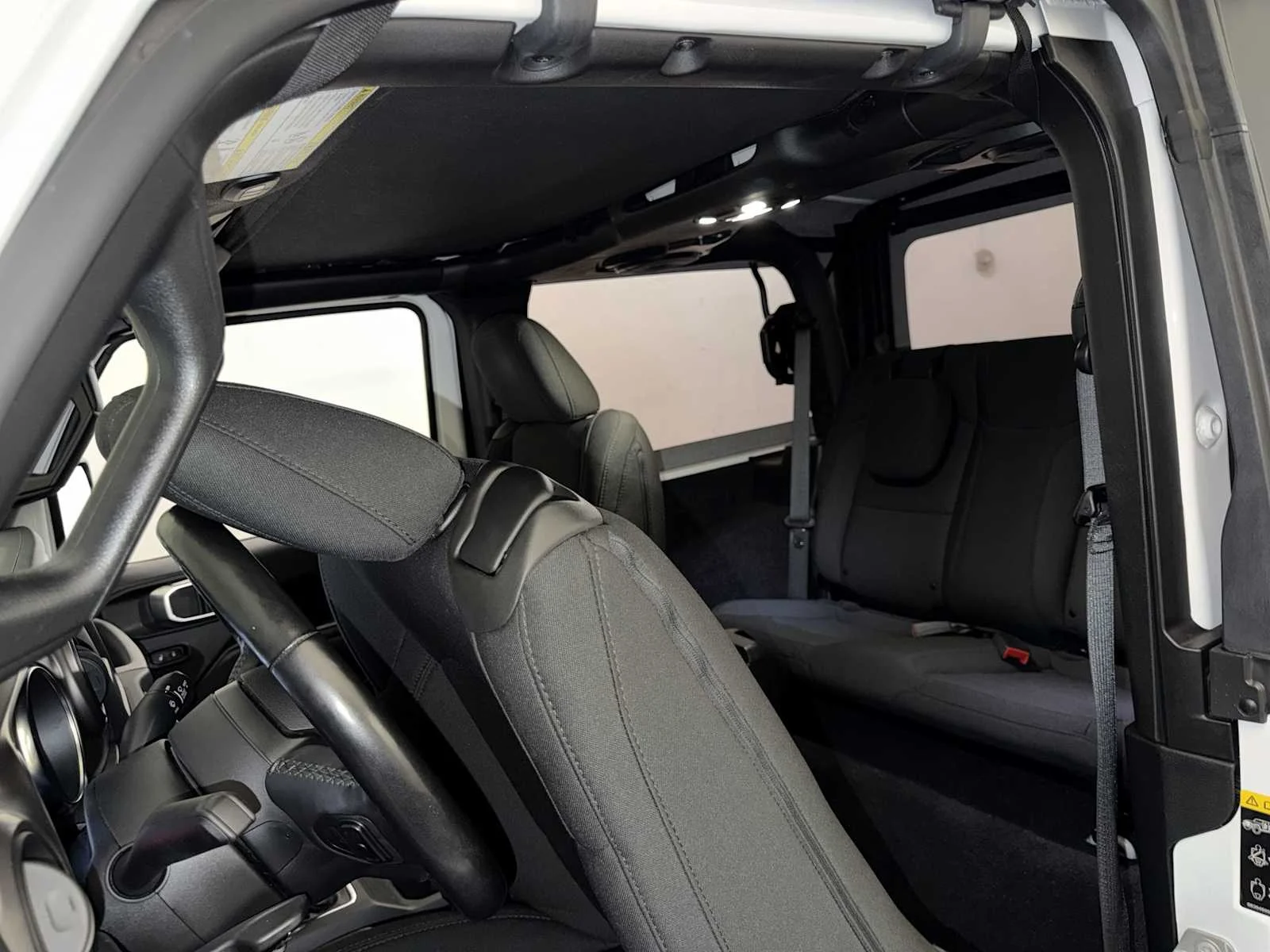 Used 2021 Bright White Clearcoat Jeep Willys image 21