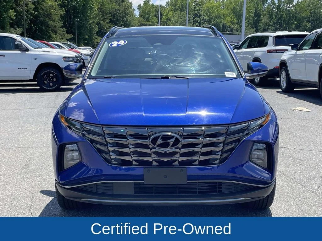 Certified Used 2024 Blue Hyundai Limited image 3