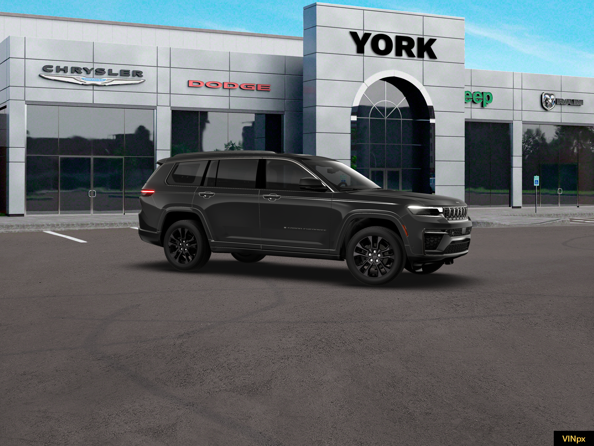 New 2026 Baltic Gray Metallic Clear-Coat Exterior Paint Jeep Limited image 22