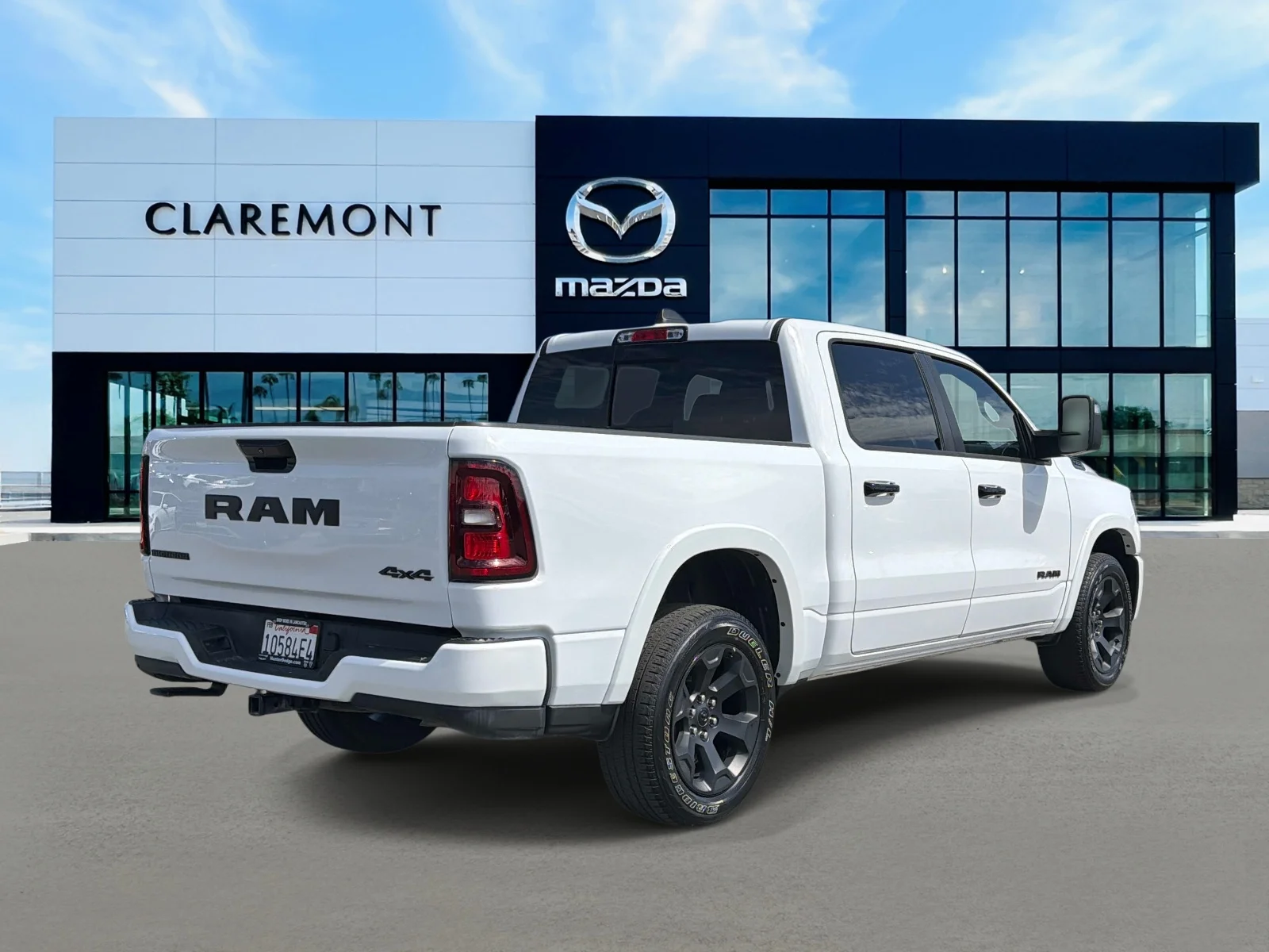 Used 2025 BRIGHT WHITE CL Ram Big Horn 4x4 Crew Cab 5