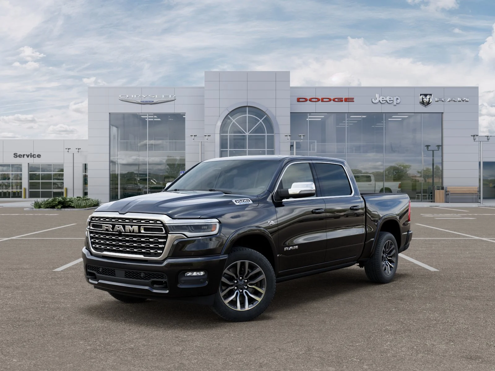 New 2026 Diamond Black Crystal Pearl-Coat Exterior Paint RAM Limited image 27